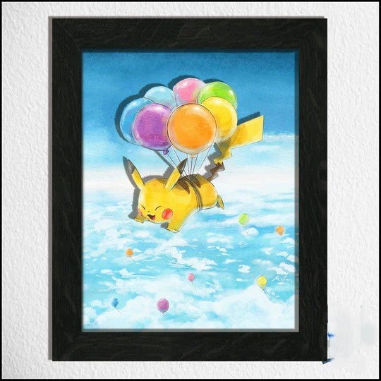 PIKACHU CLASSIC CUADRO (ENTREGA EN 2 SEMANAS)-Kantocards