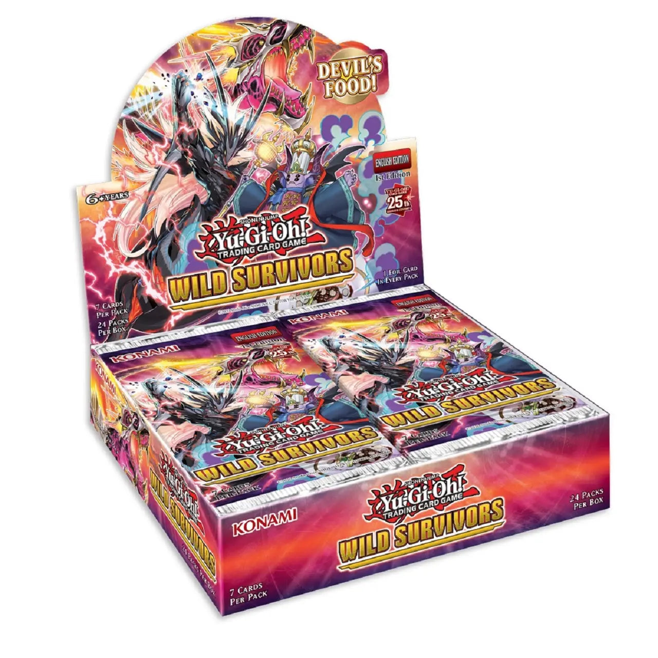 Yu Gi Oh ! Wild Survivors - Booster Box-Kantocards