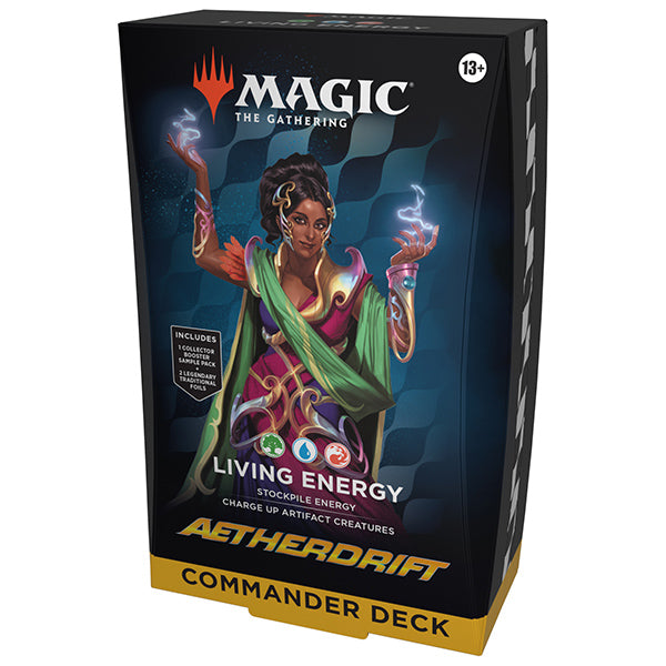 MTG: Aetherdrift Commander Deck - Living Energy -Kantocards