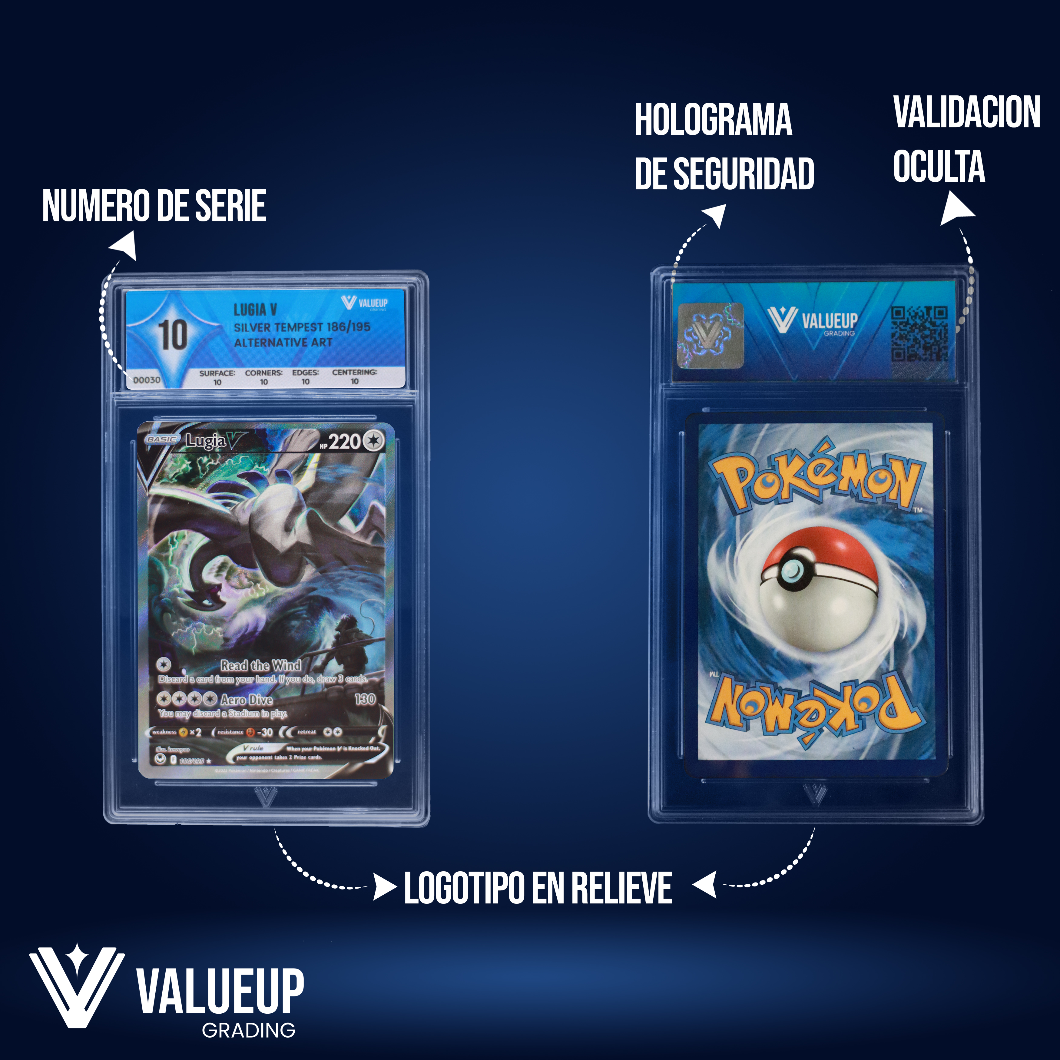 🕵️ RECIBE TU CARTA YA EVALUADA POR VALUEUP GRADING 🕵️-Kantocards