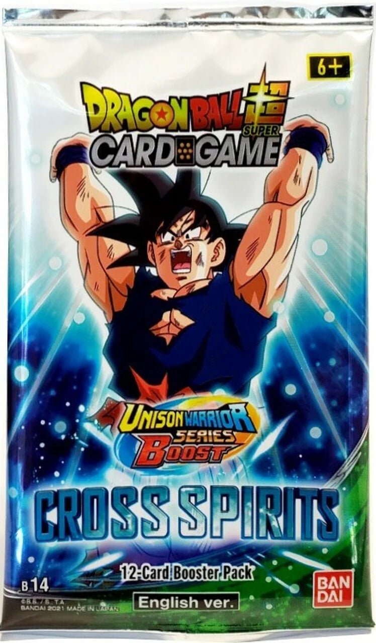 Dragon Ball Super Cross Spirits - Booster Pack-Kantocards