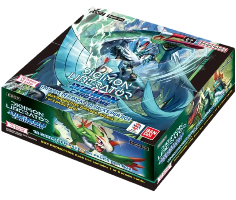 Digimon CG: Digimon Liberator Booster Box EX07 - PREVENTA -Kantocards