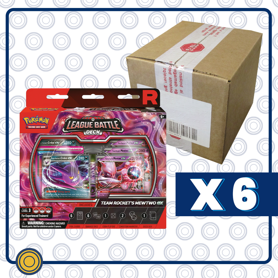 CASE Team Rocket's Mewtwo ex - League Battle Deck