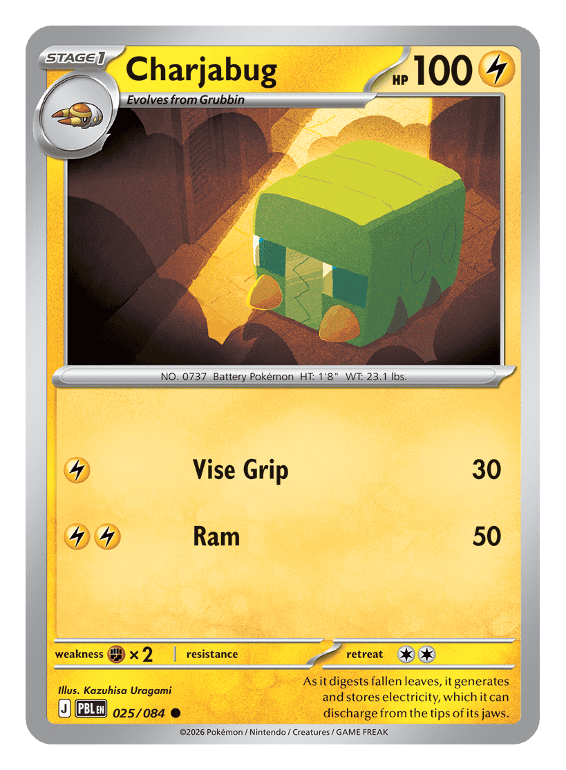 Charjabug - 025/084 - common