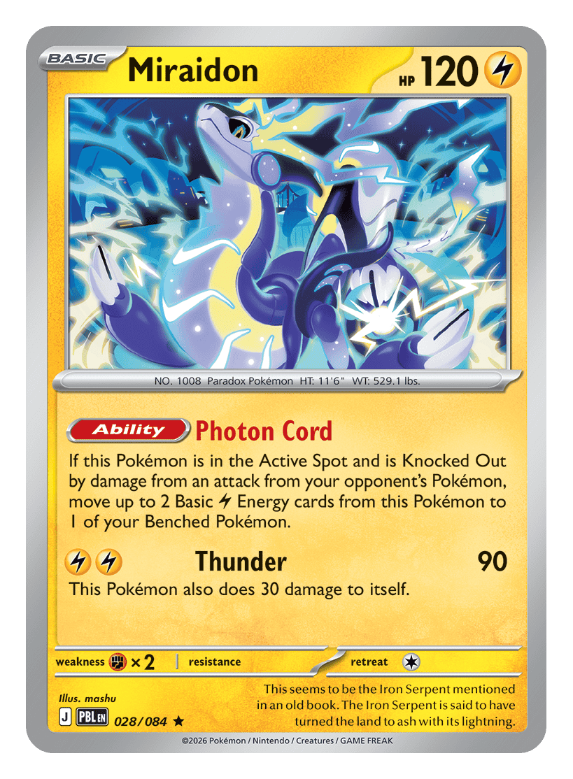 Miraidon - 028/084 - rare (holo)