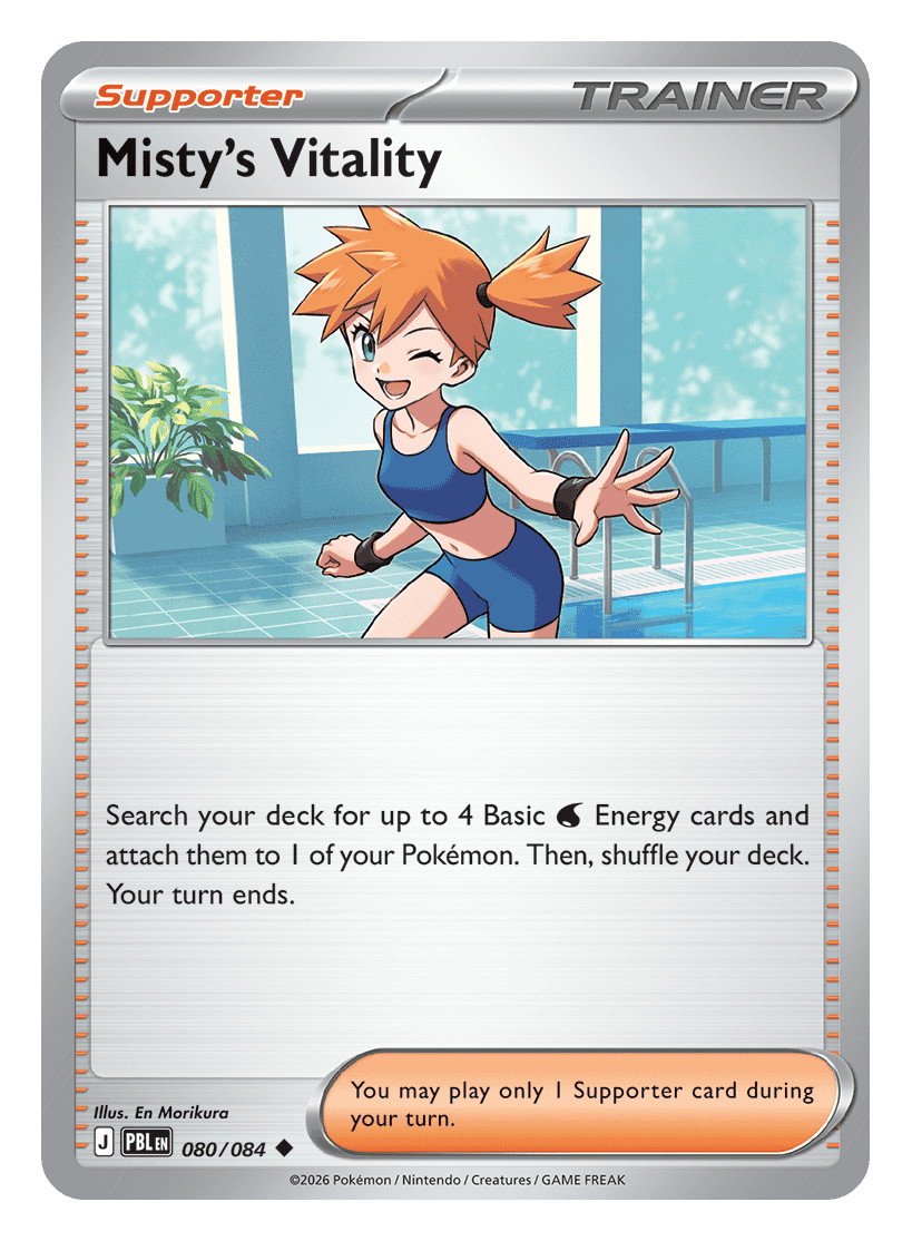 Misty's Vitality - 080/084 - uncommon