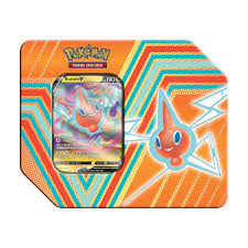 Tin Rotom V-Kantocards