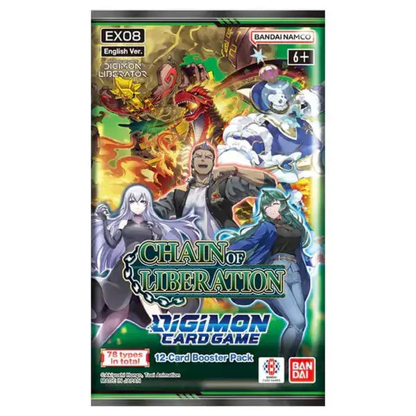Digimon Chain of Liberation Booster Pack (EX08)-Kantocards