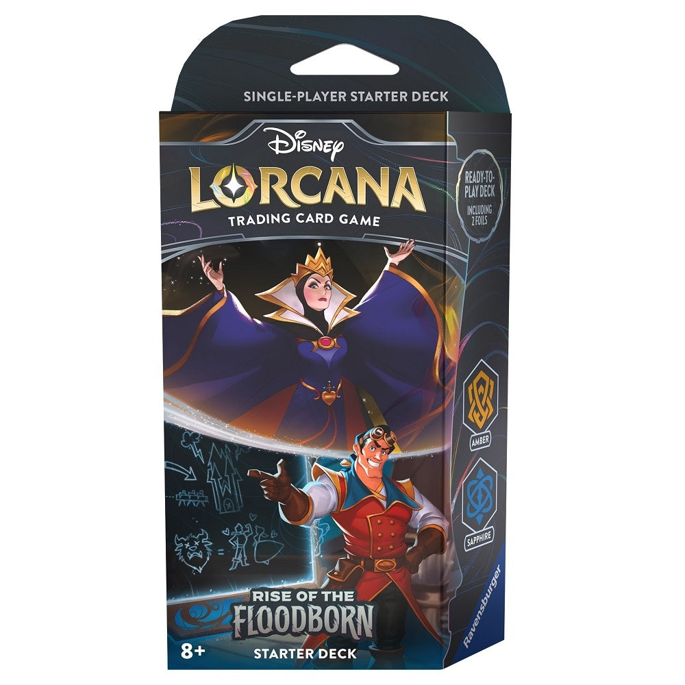 Deck Disney Lorcana Rise of the Floodborn (Amber & Sapphire)-Kantocards