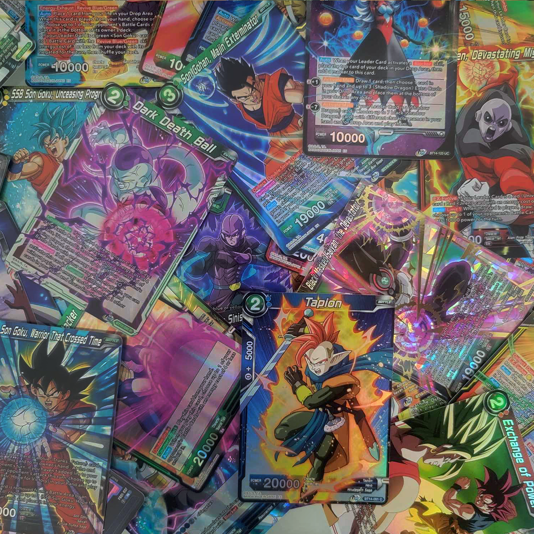 Bulk de Cartas de Dragon Ball -FOIL- (300)-Kantocards