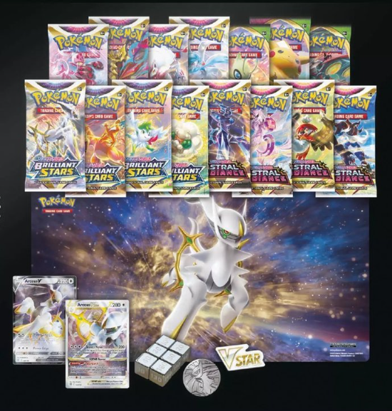 Arceus VSTAR Ultra-Premium Collection-Kantocards