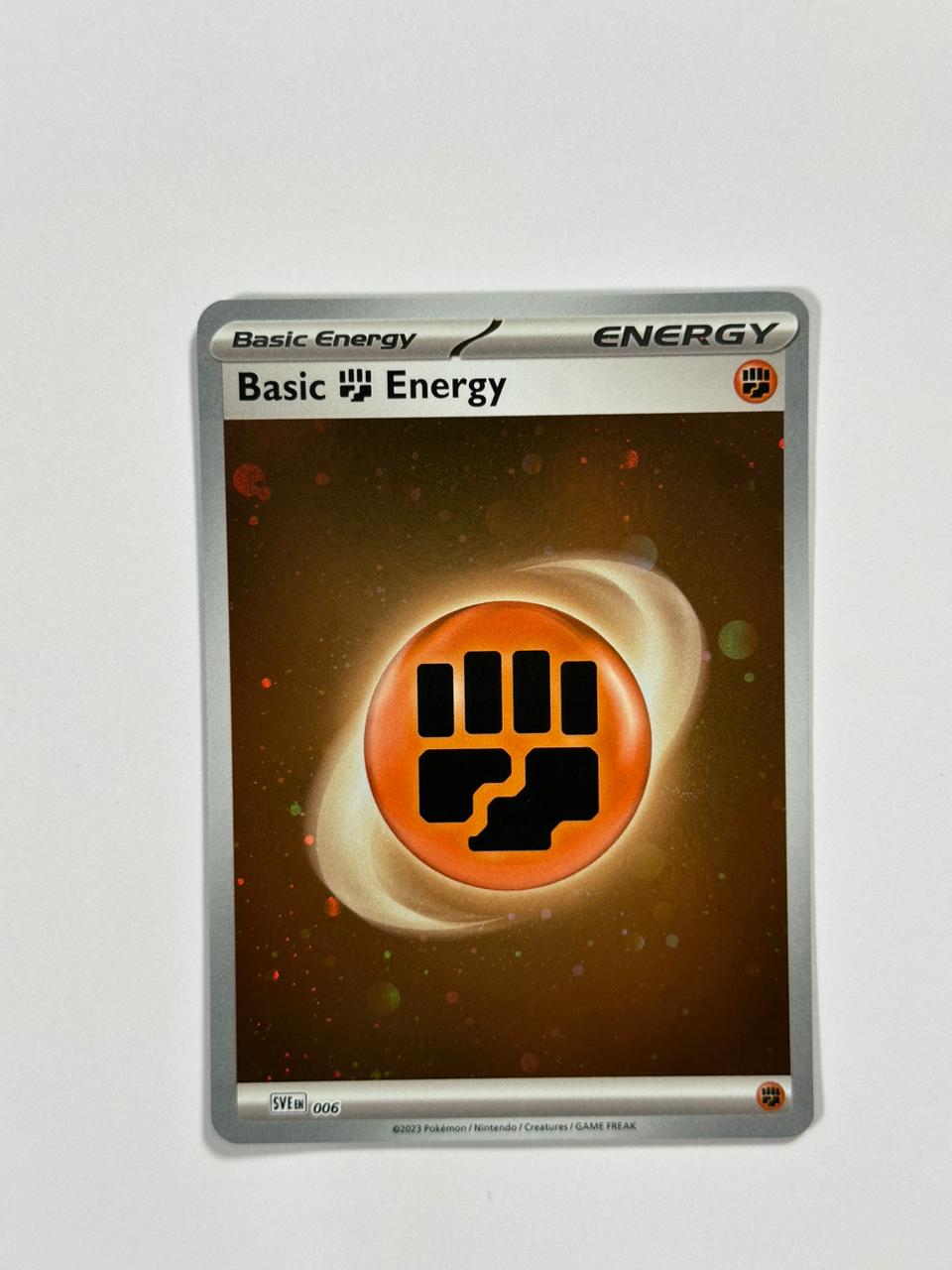 Fighting Energy - Reverse Holo-Kantocards