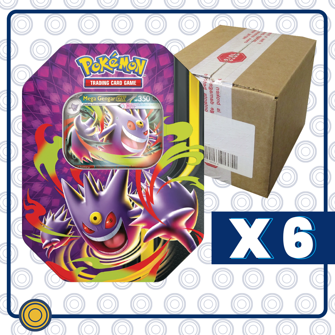 CASE Mega Moonlit Tin - Mega Gengar ex (INGLÉS)
