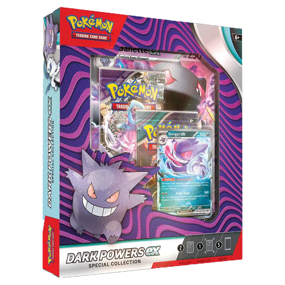 Pokemon TCG: Dark Powers Ex Special Collection-Kantocards