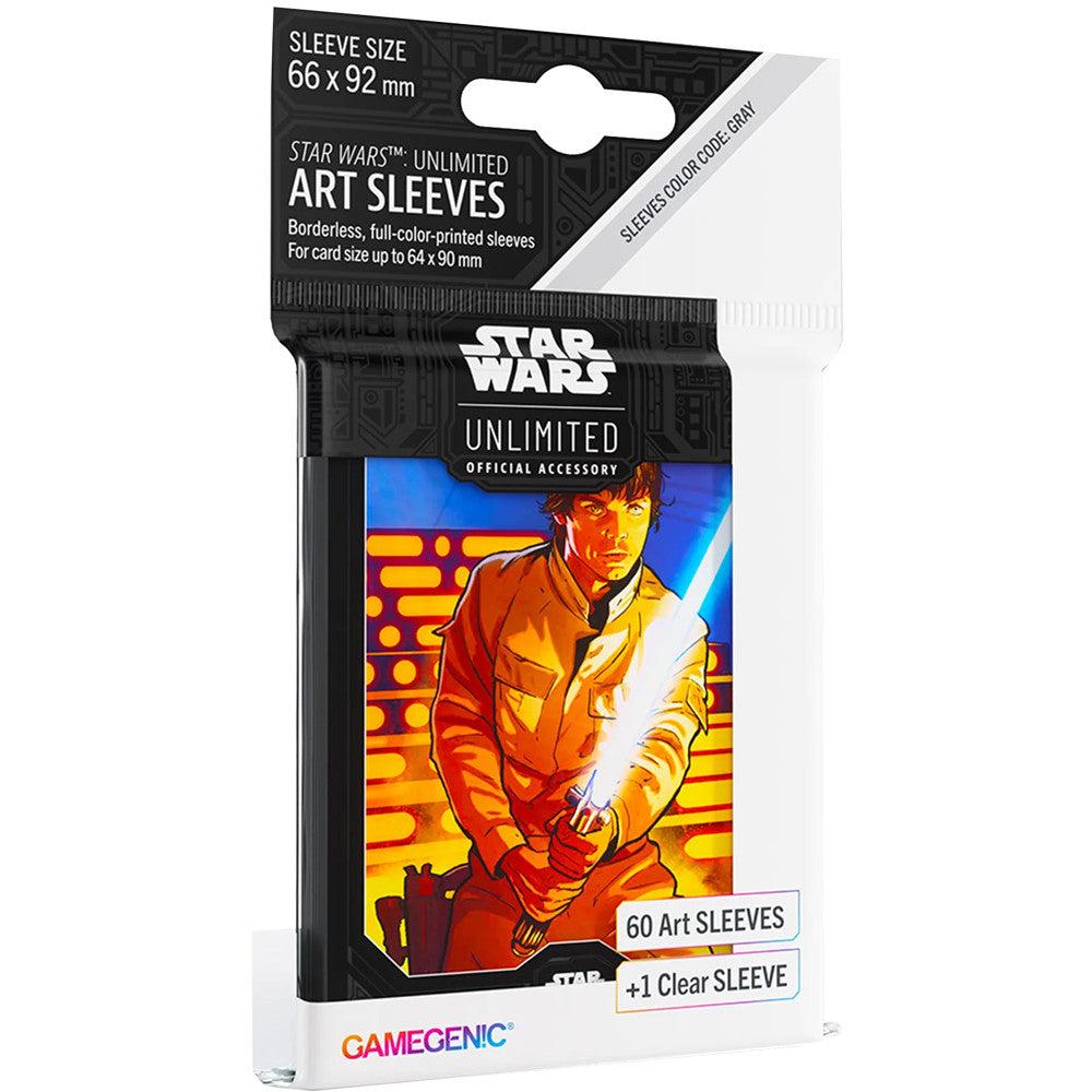 Star Wars Unlimited Sleeves Luke Skywalker-Kantocards
