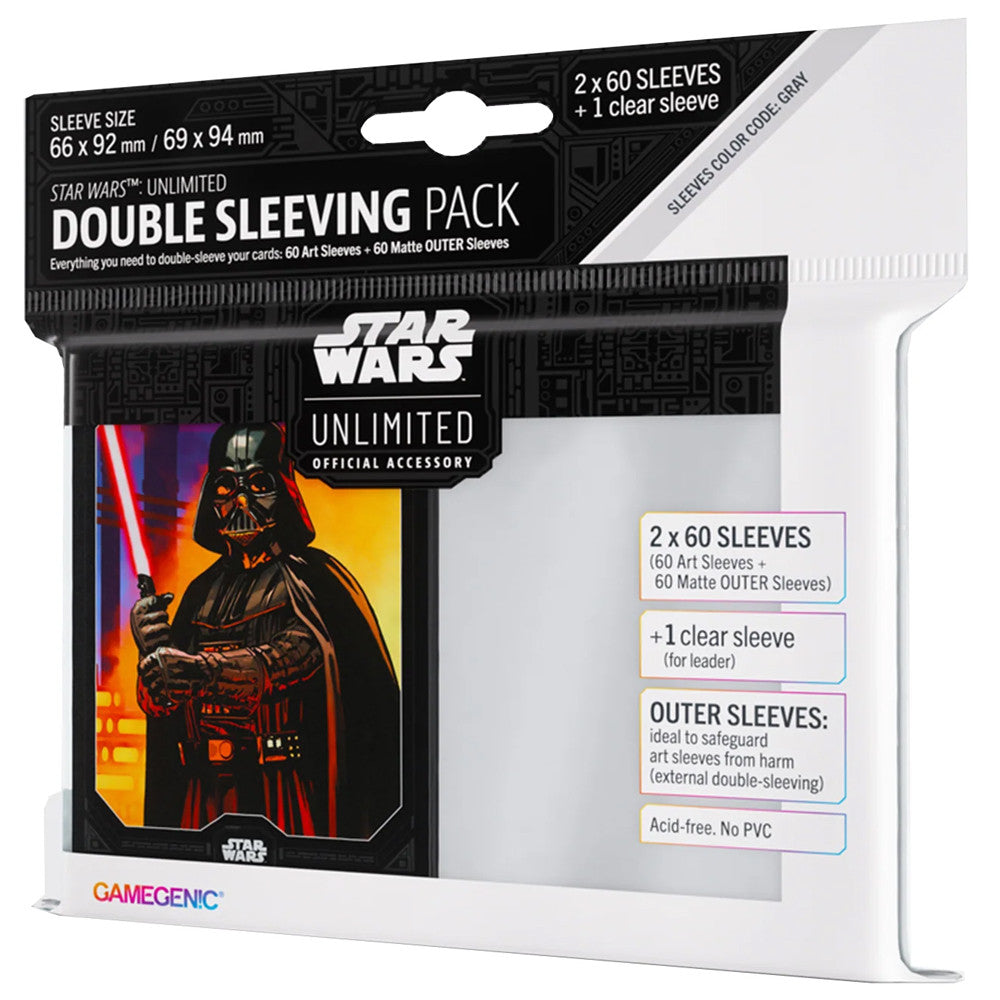 Star Wars Unlimited Art Sleeves Double Sleeving Pack Darth Vader-Kantocards