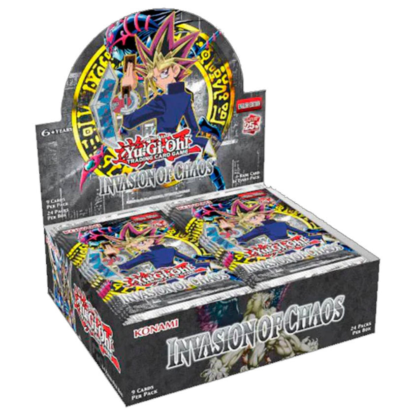 Yu-Gi-Oh! TCG Invasion of Chaos (Booster Display) 24 Sobres - INGLÉS-Kantocards