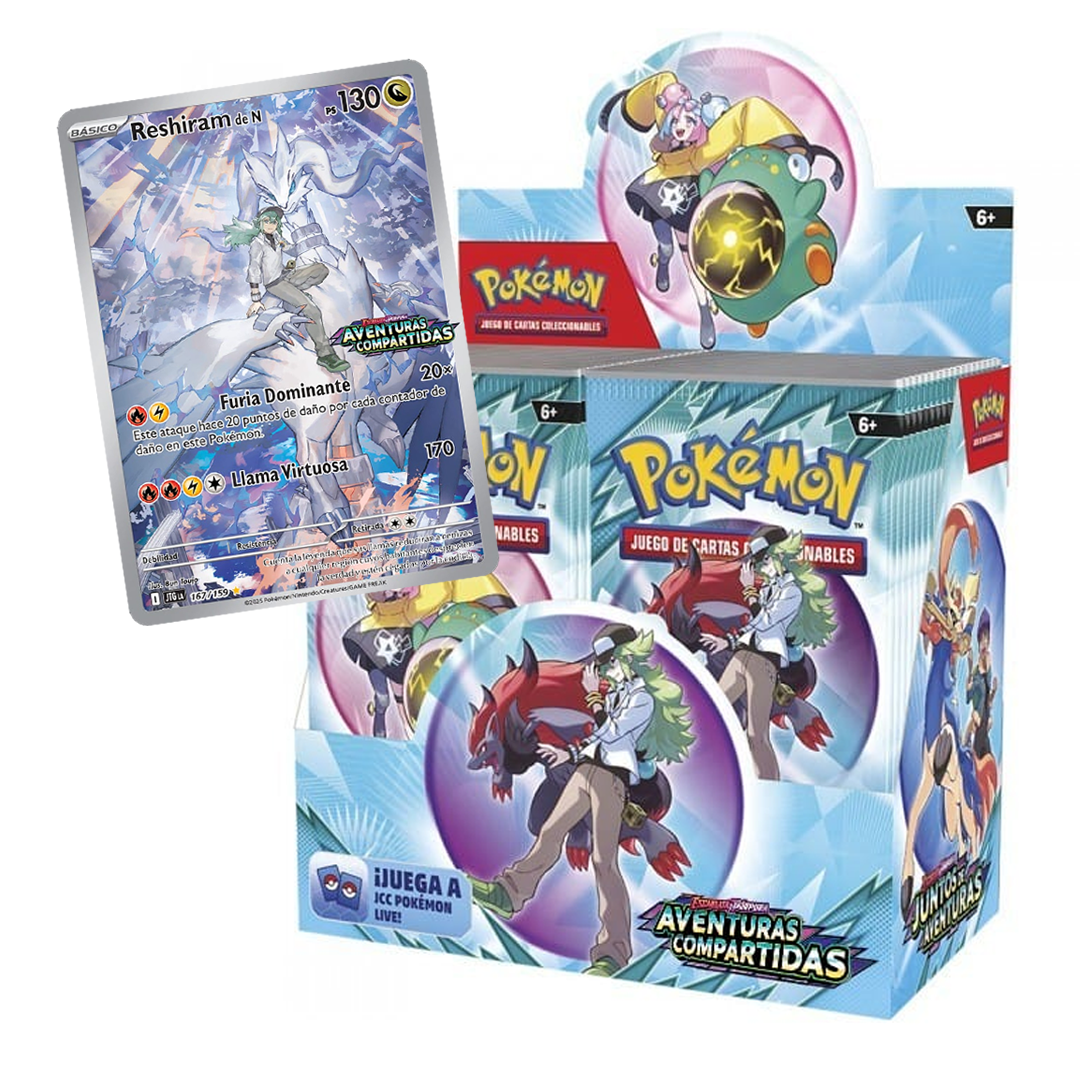 ポケモン TCG Journey Together エンハンスブースターボックス ✓ Journey Together -Booster Box - ESPAÑOL – Kantocards