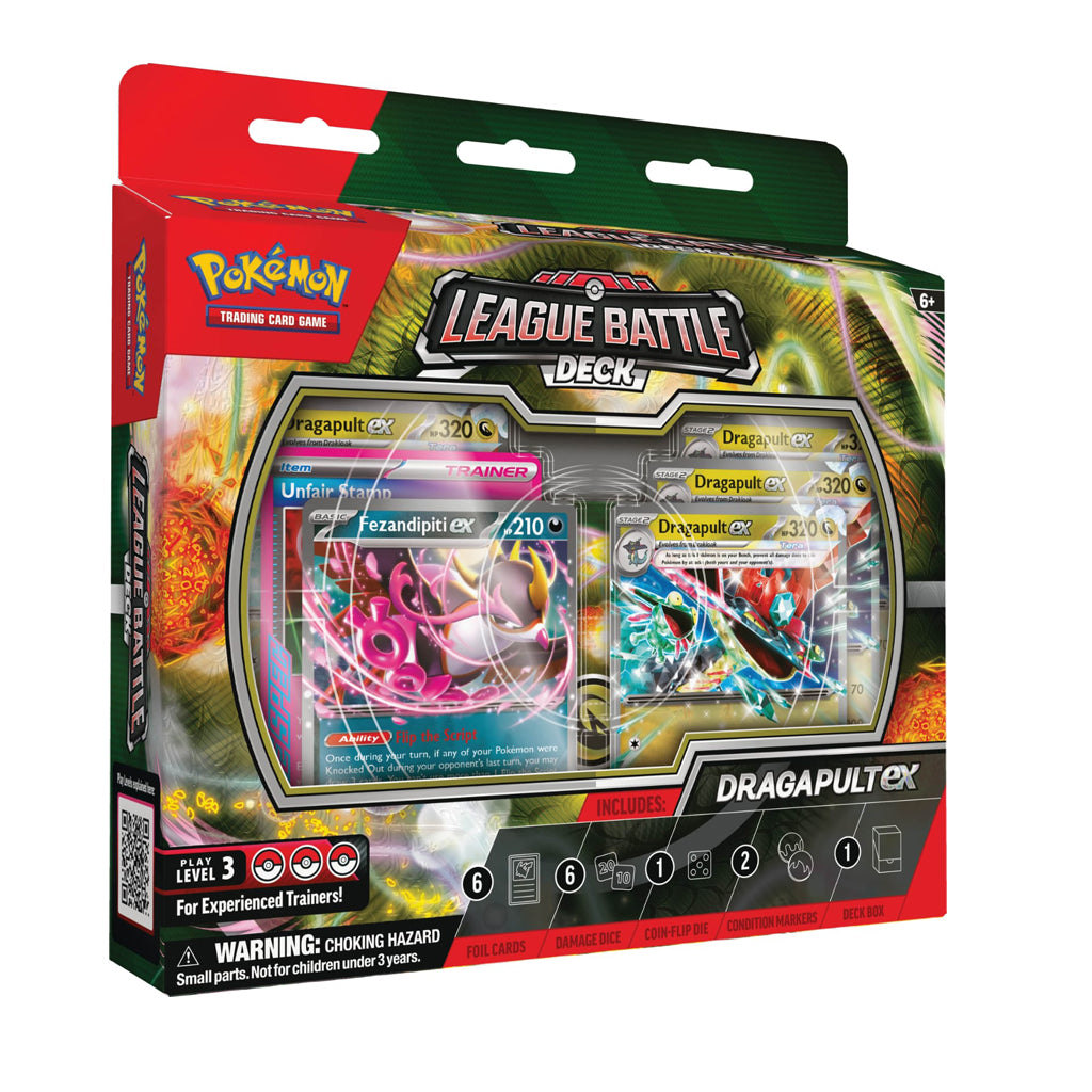 League Battle Deck Dragapult Ex - Español - Daño en caja-Kantocards