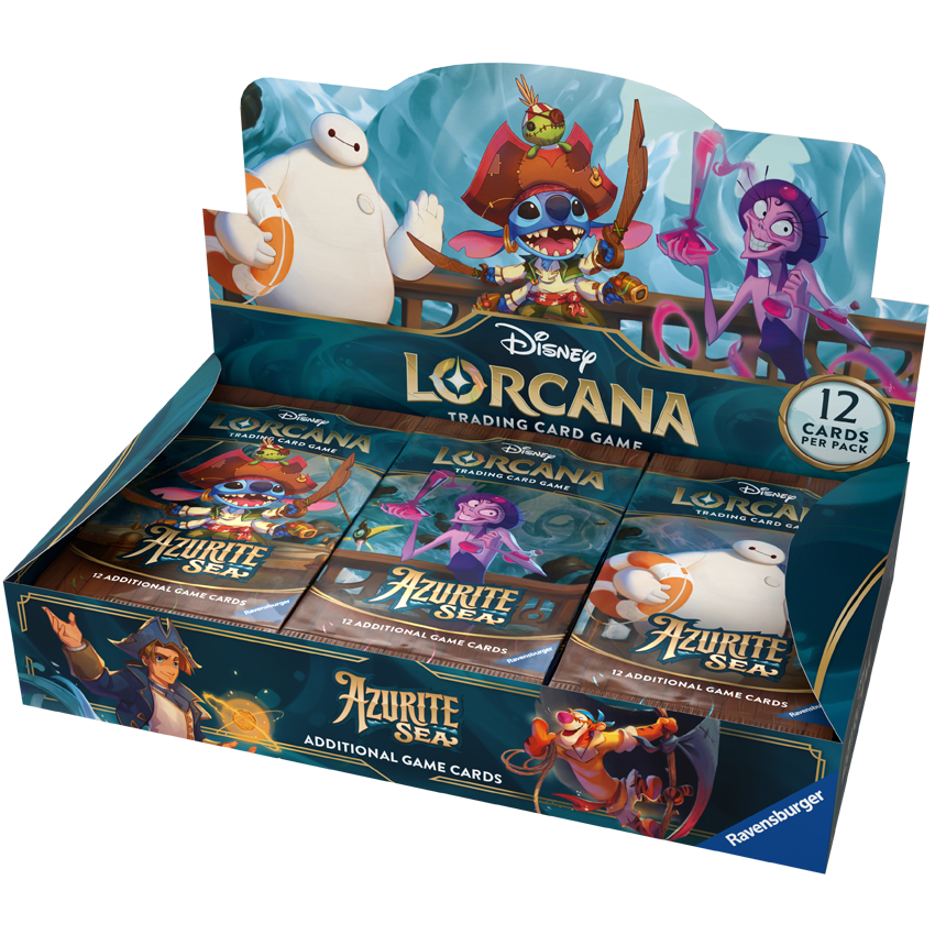 Lorcana - Azurite Sea Set 6 - Booster Box-Kantocards