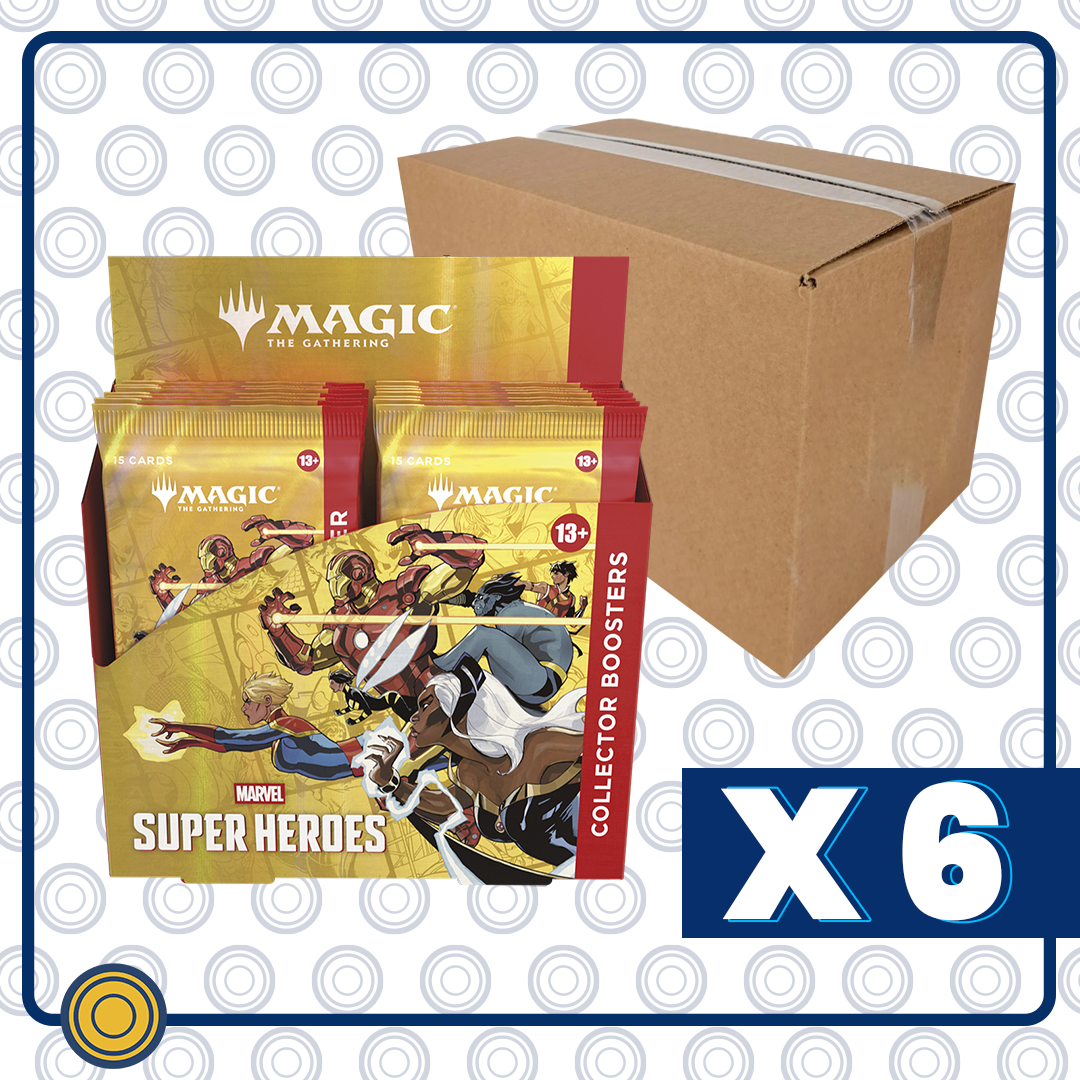 MTG: Marvel Super Heroes - Collector Boosters Display Kantocards MTG: Marvel Super Heroes - Collector Boosters Display Kantocards