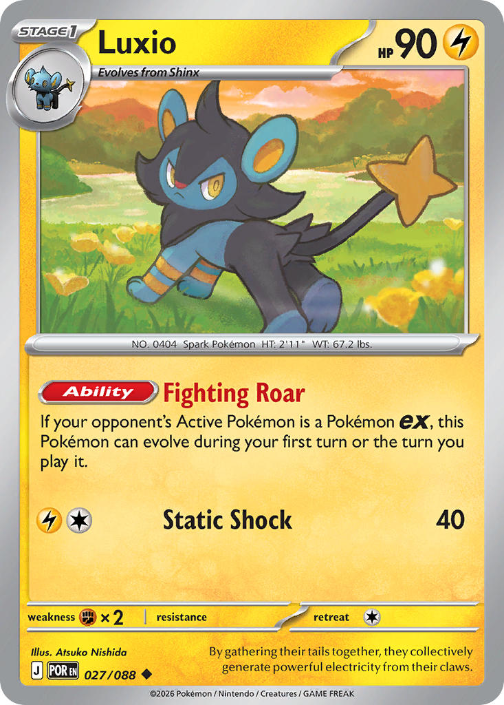 Luxio 027/088 - Uncommon