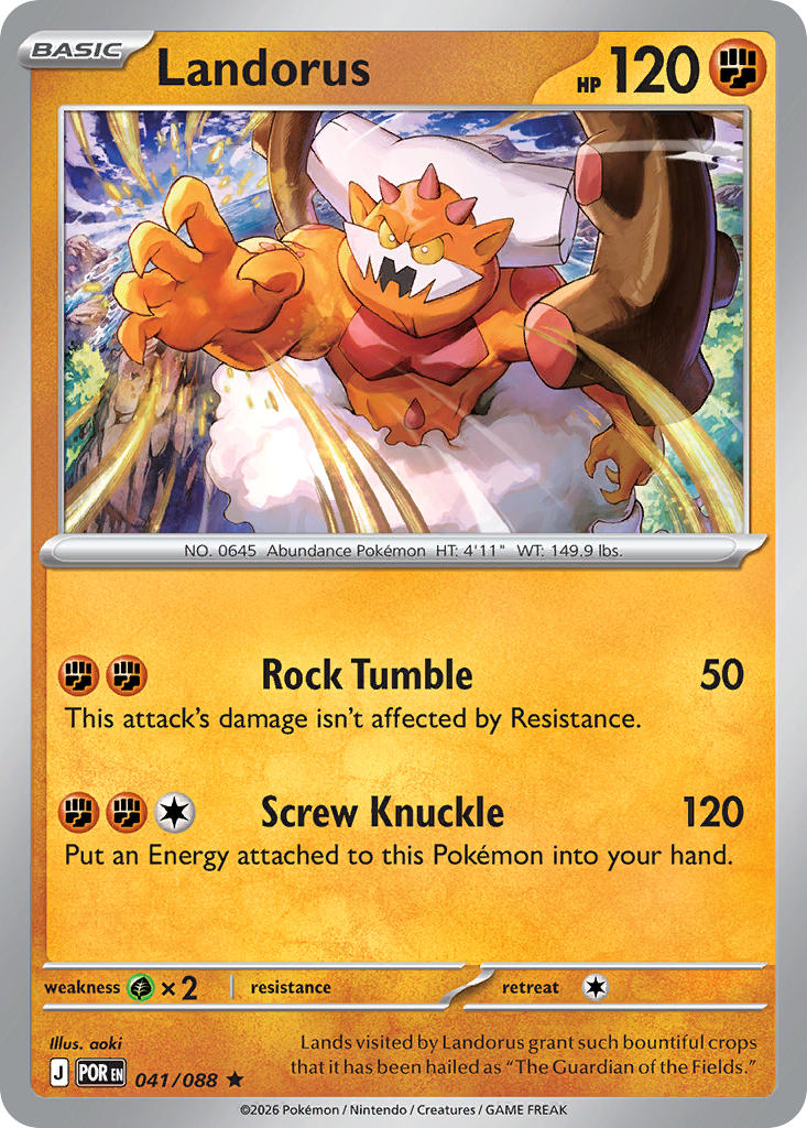 Landorus 041/088 - Rare