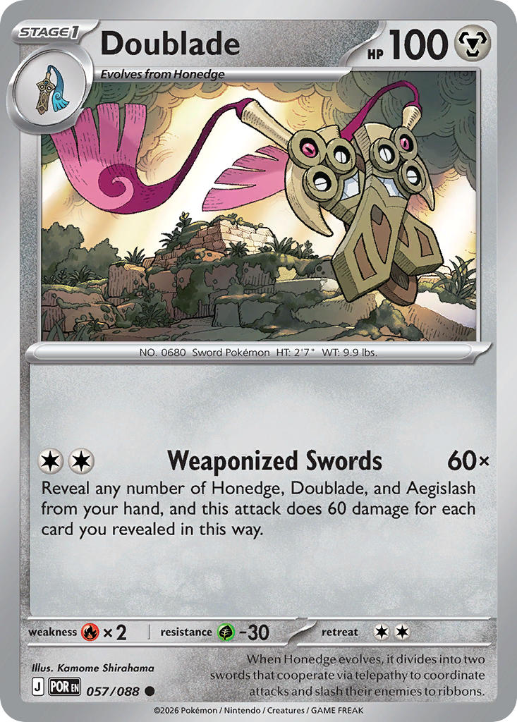 Doublade 057/088 - Common