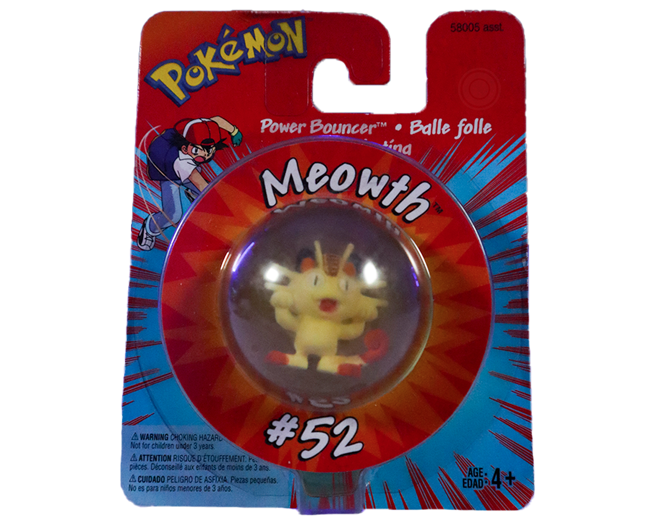 Power Bouncer Ball Meowth-Kantocards
