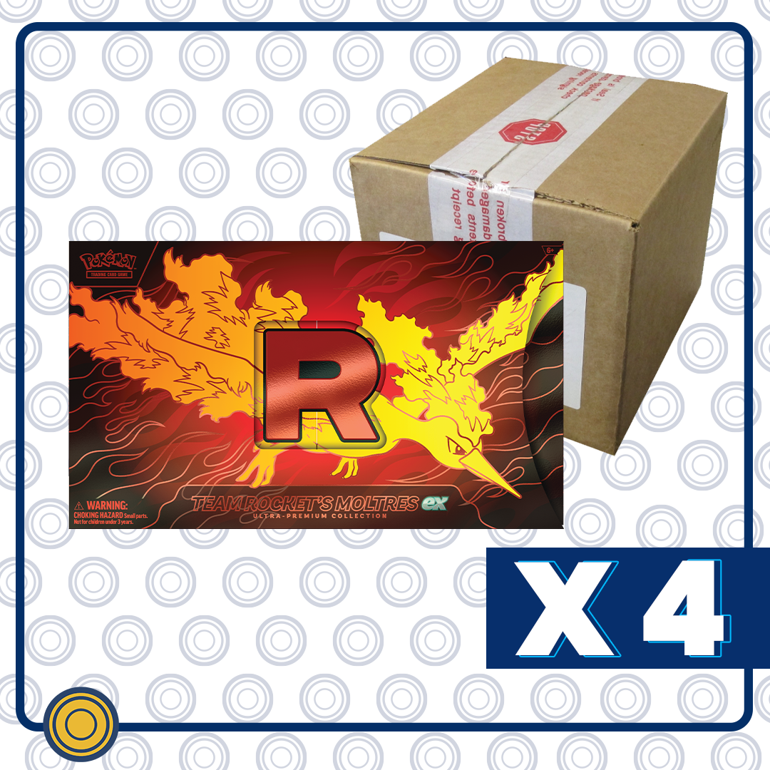 Team Rocket's Moltres ex Ultra-Premium Collection (Case)