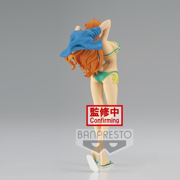 Figura de Nami - BANDAI - Grandline Girls on Vacation-Kantocards