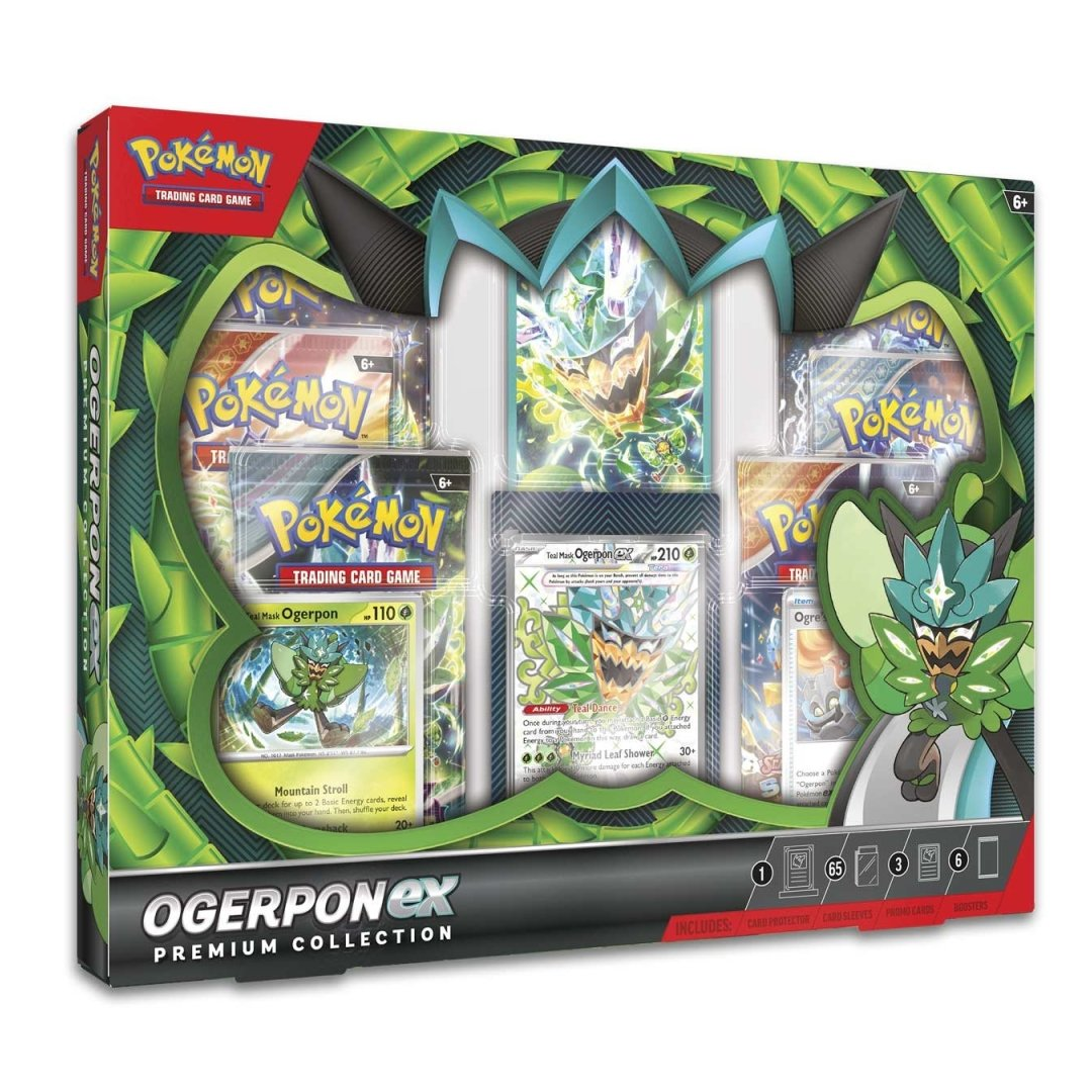 Ogerpon ex Premium Collection (Contiene 2 sobres de Surging)-Kantocards