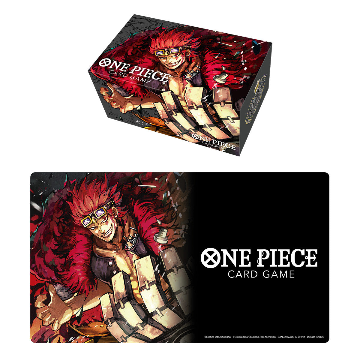OP CG: Playmat & Storage Box (Eustass "Captain" Kid)-Kantocards