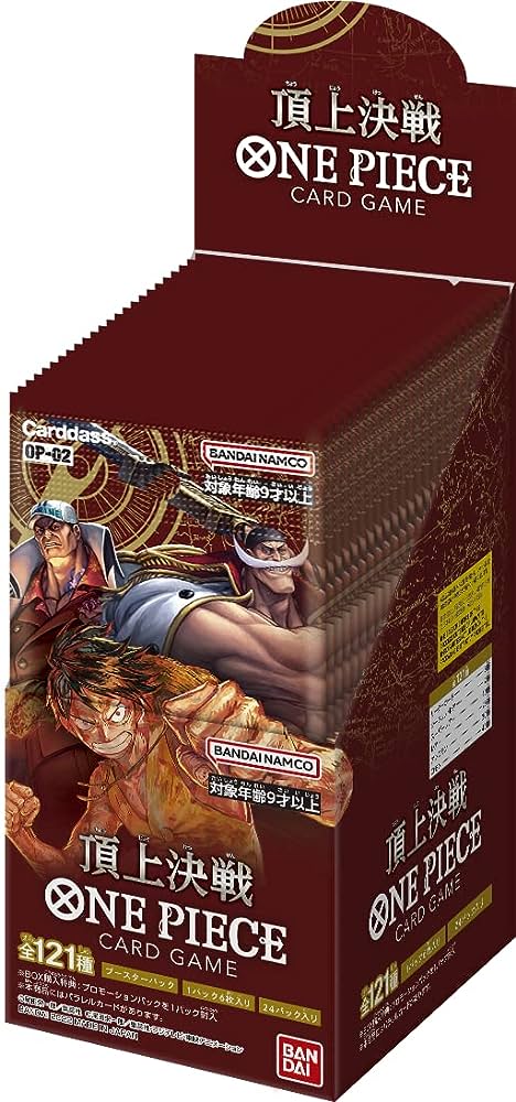 One Piece: Paramount war Booster Box (OP-02) - Japonesa-Kantocards