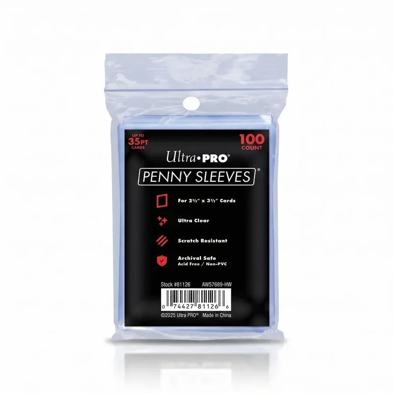 Micas transparentes Ultra Pro (Penny Sleeve)