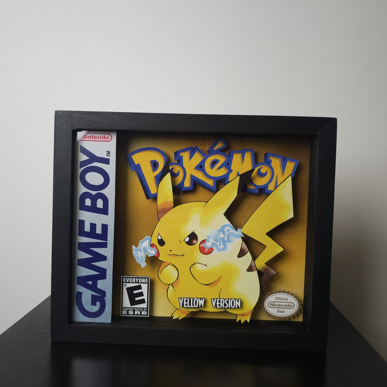 Pokemon Yellow Version CUADRO (ENTREGA EN 2 SEMANAS)