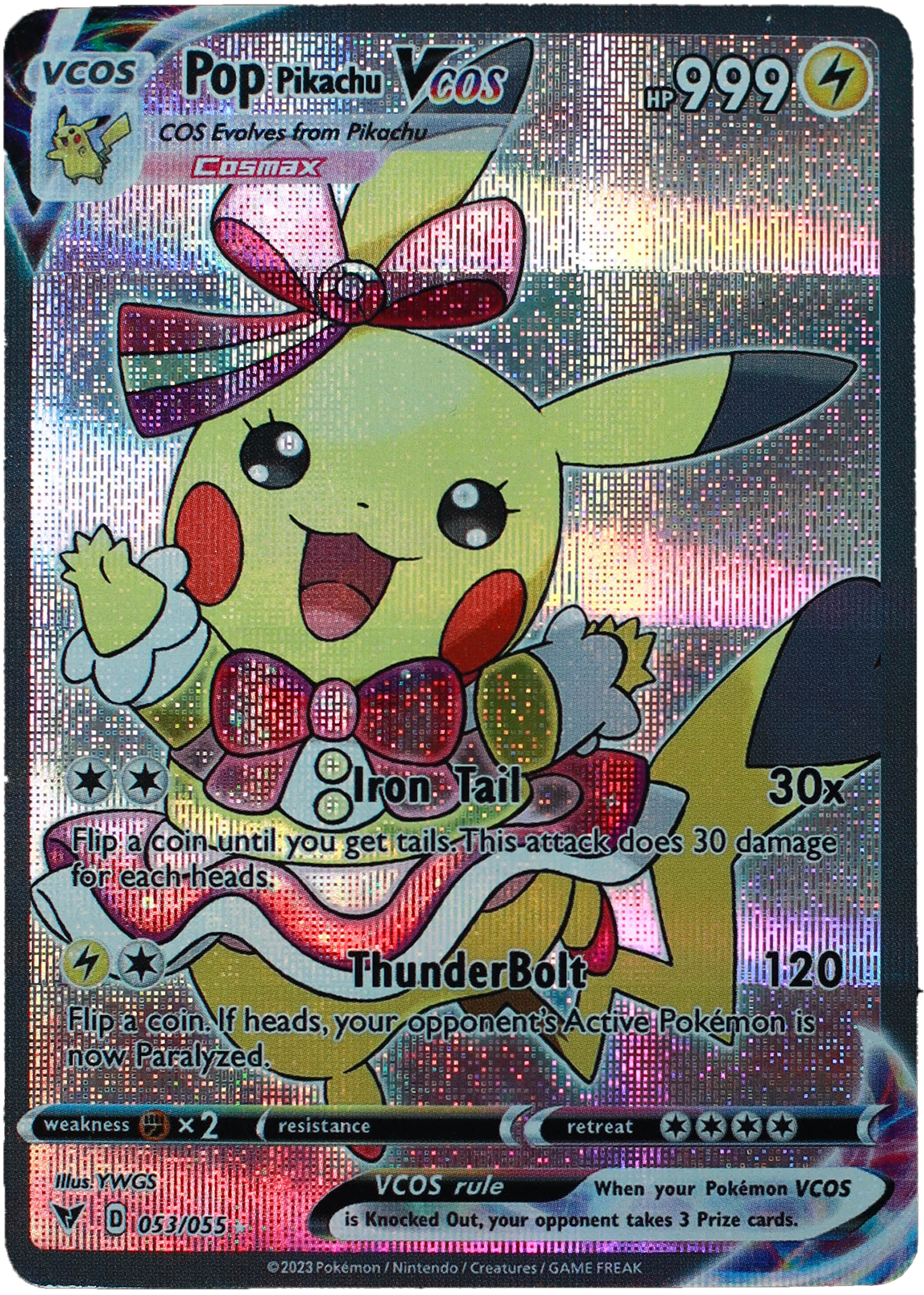 Pikachu Idol (Carta custom no original)-Kantocards
