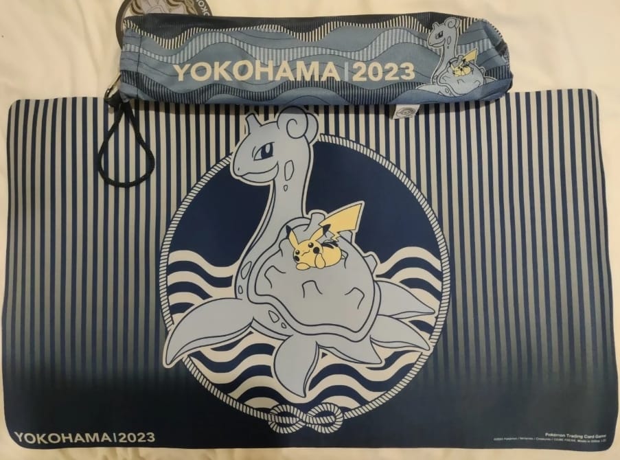 Playmat exclusivo World championships Japon 2023 - Lapras-Kantocards