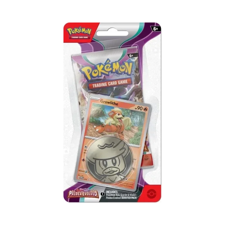 Checklane Growlithe Paldea Evolved-Kantocards