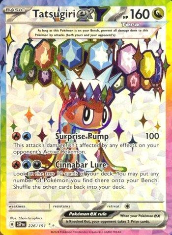 Tatsugiri ex 226/191 - Ultra Rare Kantocards Tatsugiri ex 226/191 - Ultra Rare Kantocards