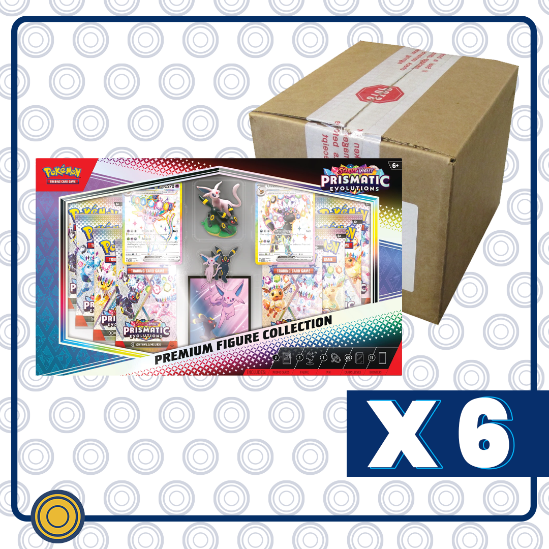 CASE Prismatic Evolutions Premium Figure Collection (Preventa)