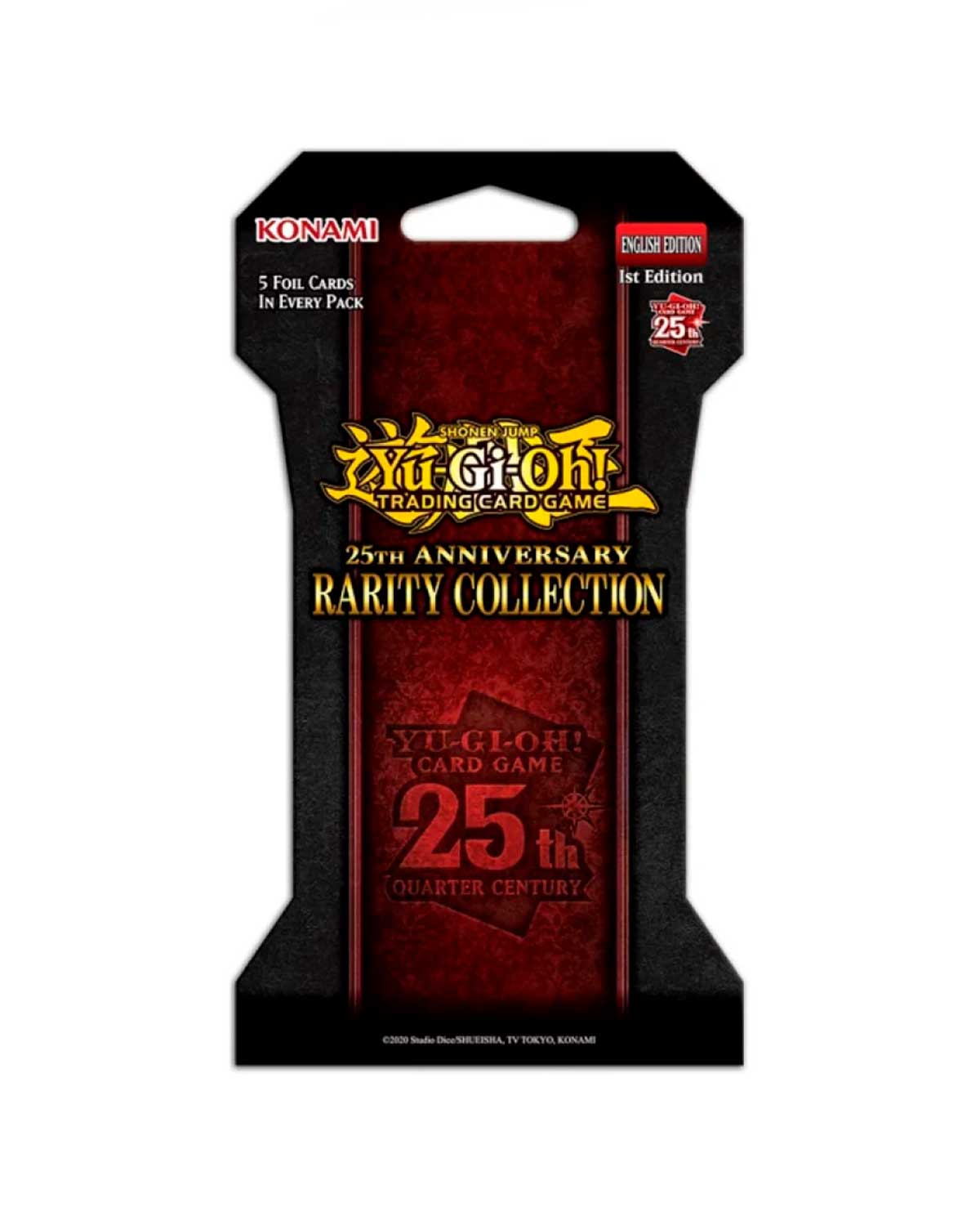 Sleeved Booster Pack 25th Rarity Collection-Kantocards