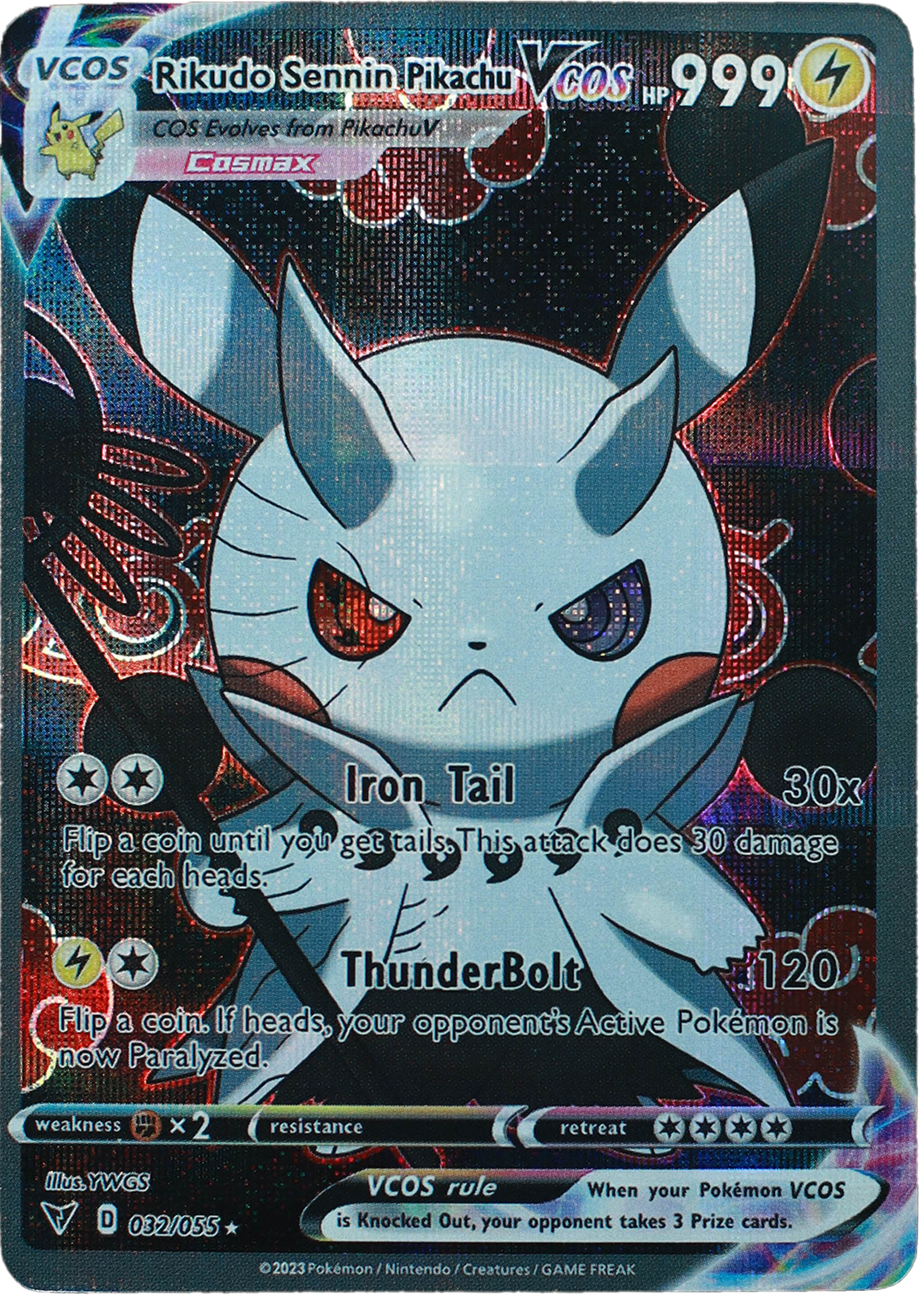 Pikachu Rikudo Senin (Carta custom no original)-Kantocards