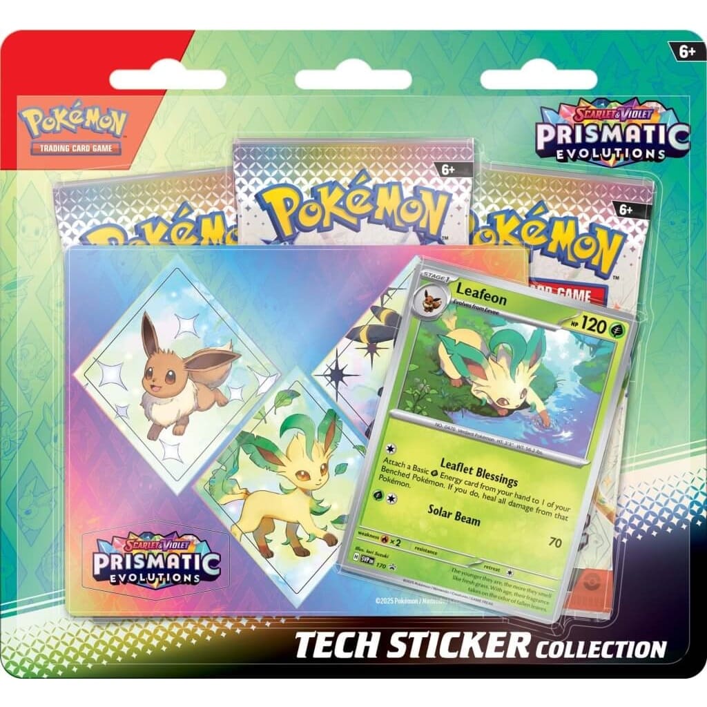 Prismatic Evolutions - Tech Sticker Collection - Blister Individual