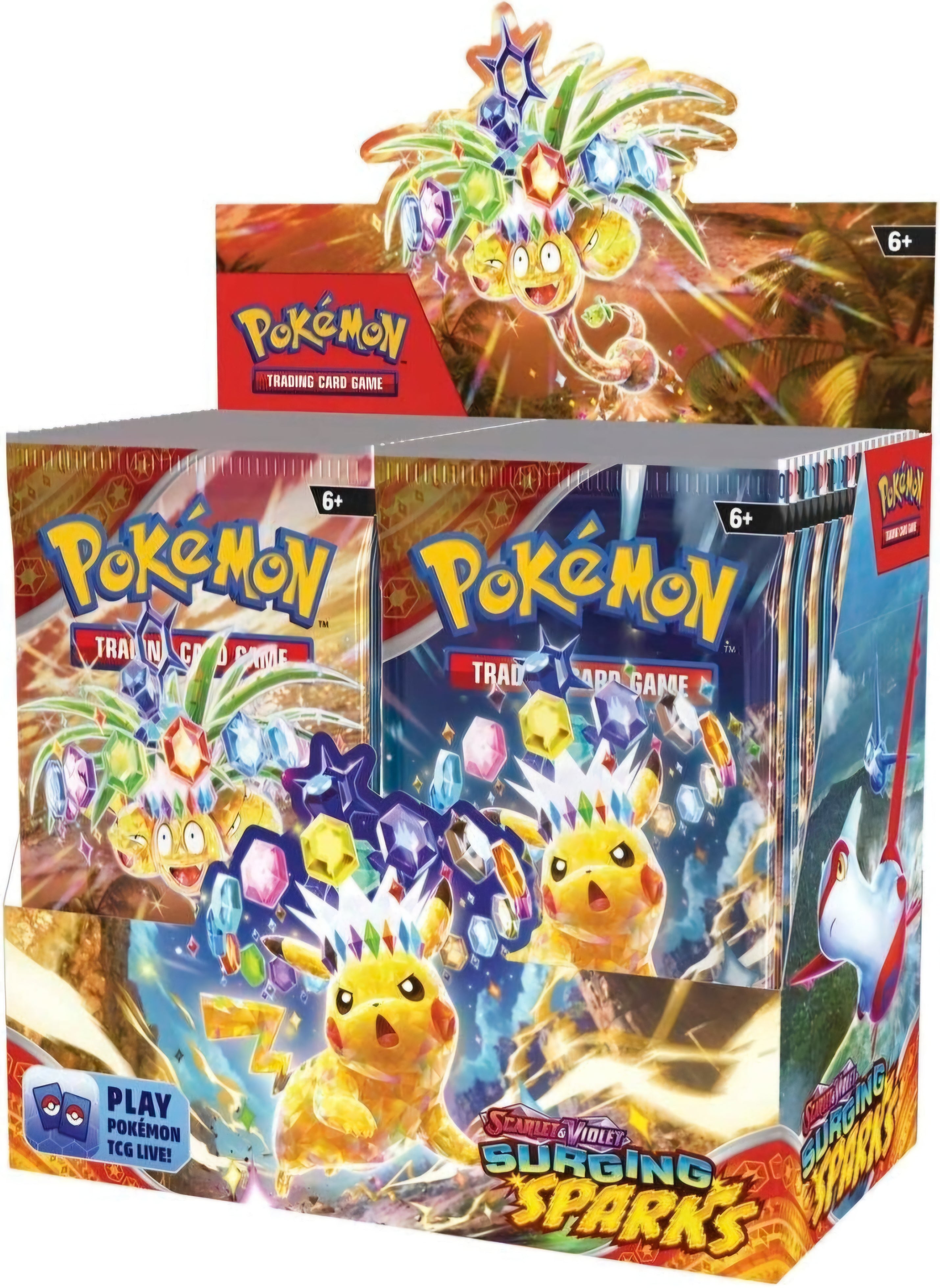 Surging Sparks - Booster Box – Kantocards