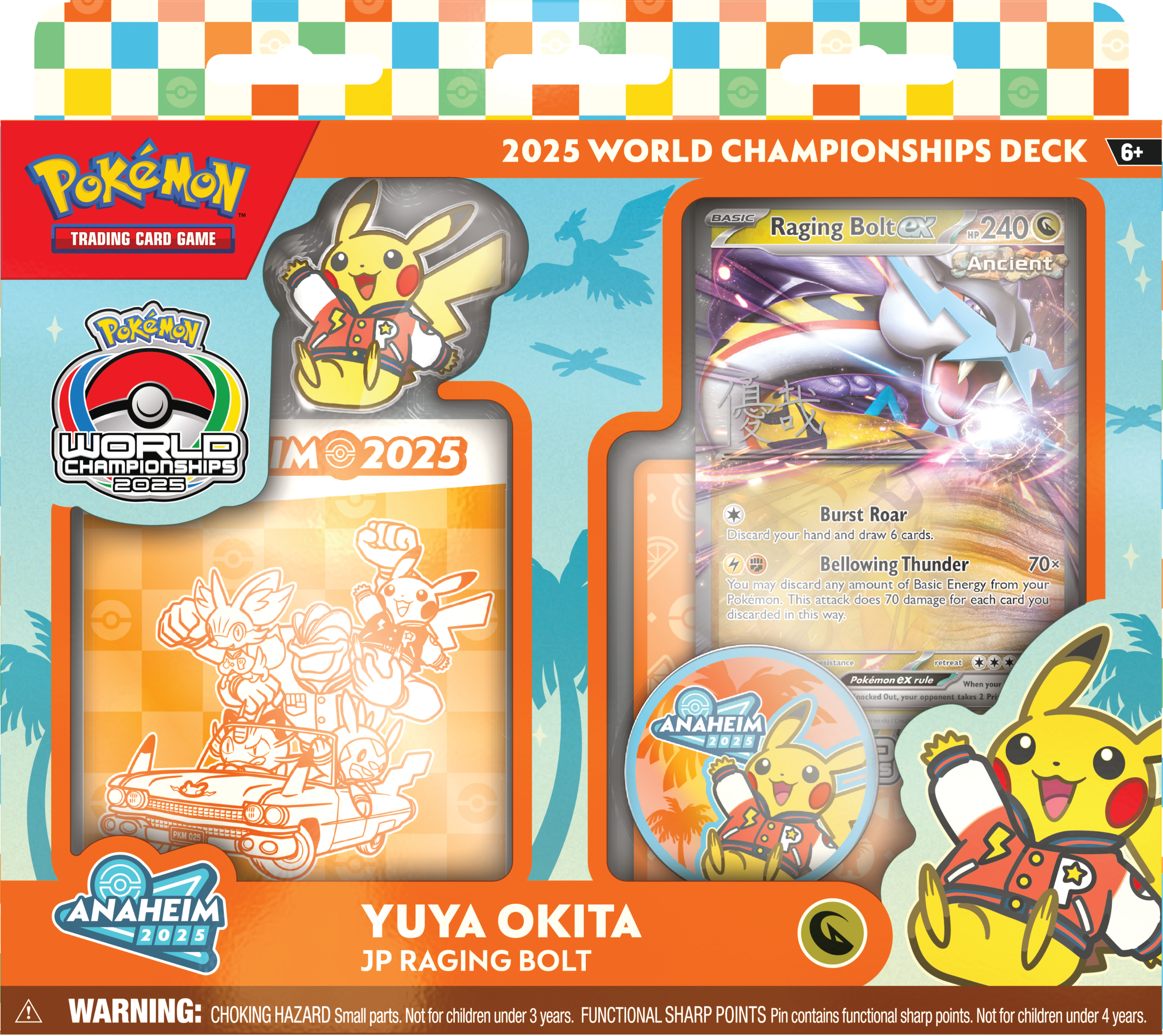 Pokémon World Championships Decks 2025 Anaheim DISPLAY