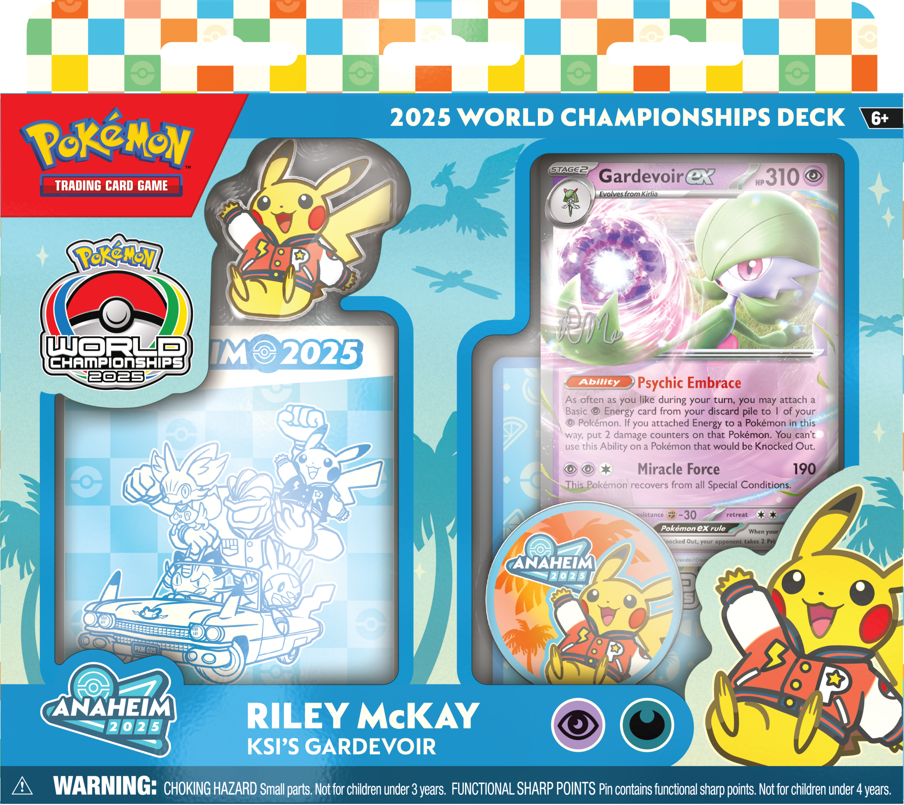 Pokémon World Championships Decks 2025 Anaheim DISPLAY