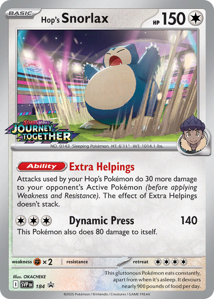 Hop's Snorlax Prerelease