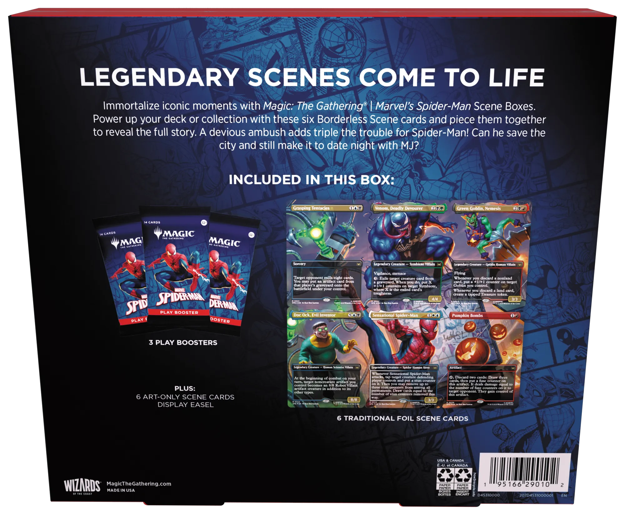 MTG: Spider-Man - Spidey's Spectacular Showdown - Scene Box