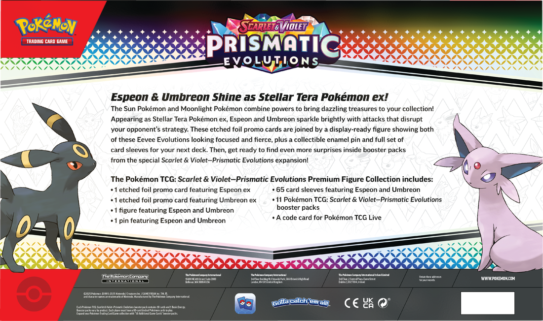 Prismatic Evolutions Premium Figure Collection